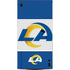 NFL Los Angeles Rams Zone Block XBox Series X Digital Edition Console Skin