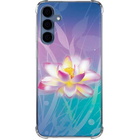Lotus Galaxy A55 5G Clear Case