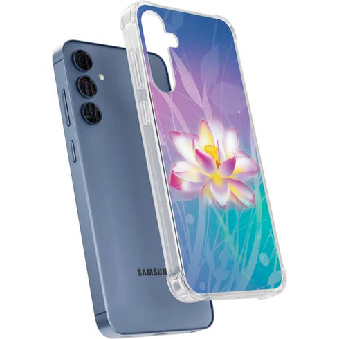 Lotus Galaxy A55 5G Clear Case