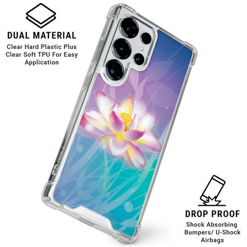 Lotus Galaxy S26 Ultra Clear Case