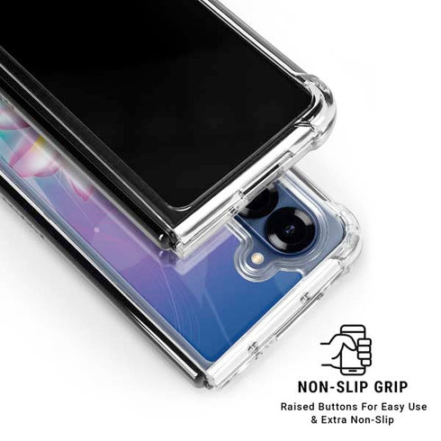 Lotus Galaxy Z Fold6 Clear Case
