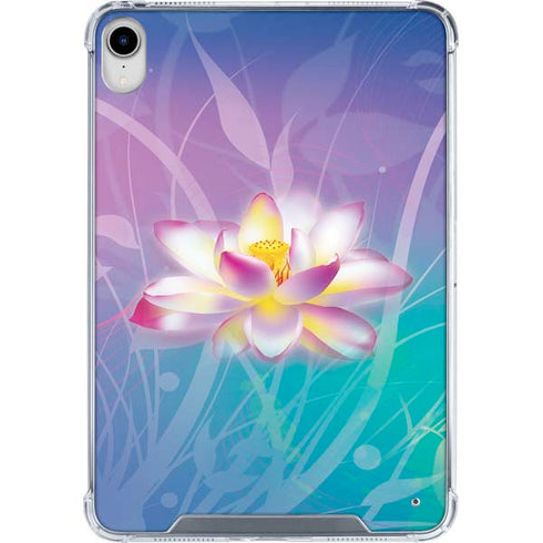 Lotus iPad 11th Gen (2025) Clear Case