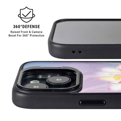 Lotus iPhone 14 Plus Kickstand Case