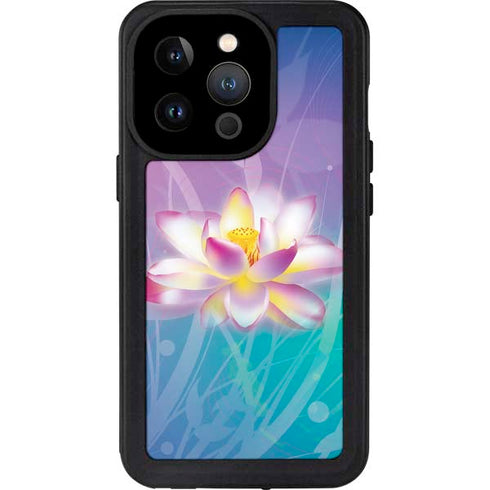 Lotus iPhone 15 Pro Waterproof Case