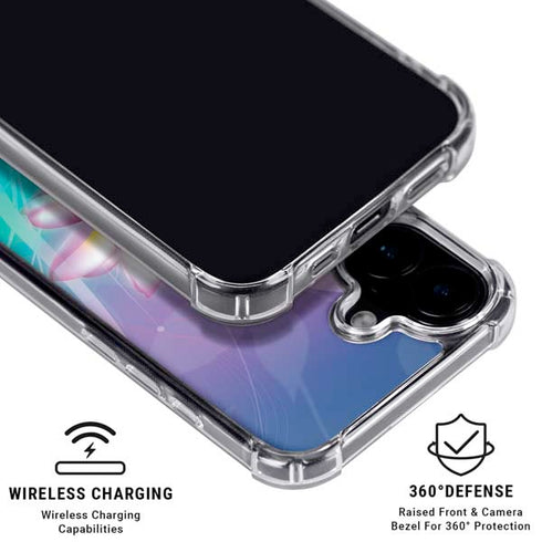 Lotus iPhone 16 Plus Clear Case