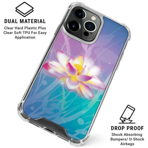 Lotus iPhone 16 Pro Max Clear Case