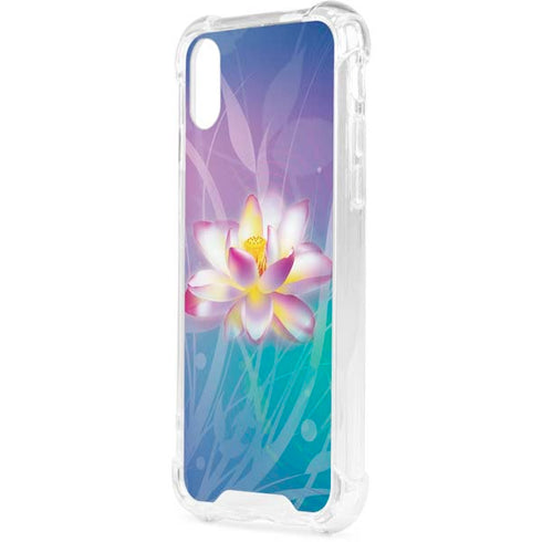 Lotus iPhone XS Clear Case