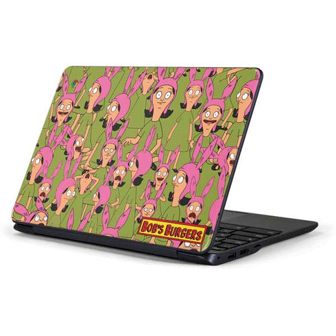 Bobs Burgers Louise Belcher Samsung Chromebook Skin