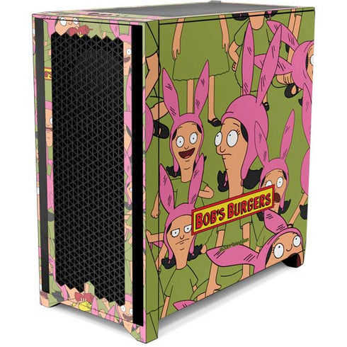 Bobs Burgers Louise Belcher Corsair 4000D Tempered Glass Mid-Tower ATX Case Skin