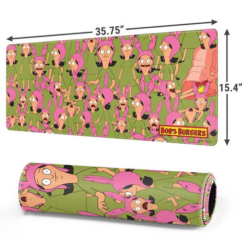 Bobs Burgers Louise Belcher Gaming Mouse Pad