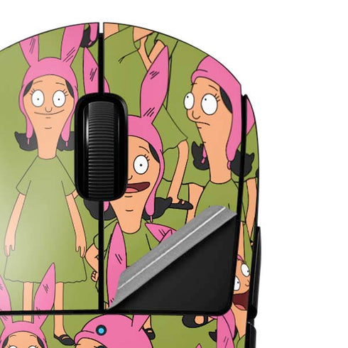 Bobs Burgers Louise Belcher G Pro Wireless Gaming Mouse Skin