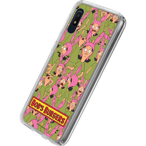 Bobs Burgers Louise Belcher Galaxy A10e Clear Case