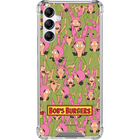 Bobs Burgers Louise Belcher Galaxy A15 5G Clear Case