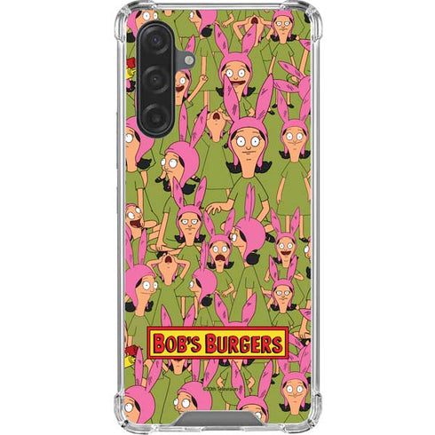Bobs Burgers Louise Belcher Galaxy A17 Clear Case