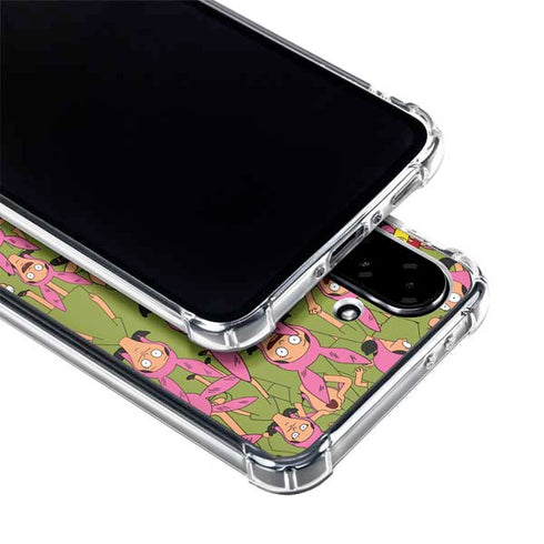 Bobs Burgers Louise Belcher Galaxy A36 5G Clear Case