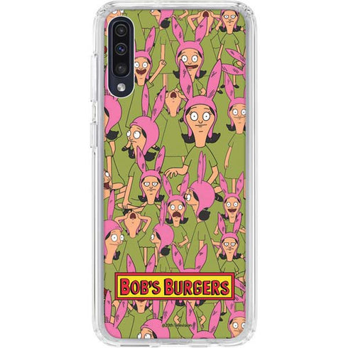Bobs Burgers Louise Belcher Galaxy A50 Clear Case
