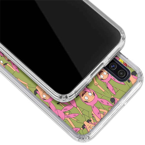 Bobs Burgers Louise Belcher Galaxy A50 Clear Case