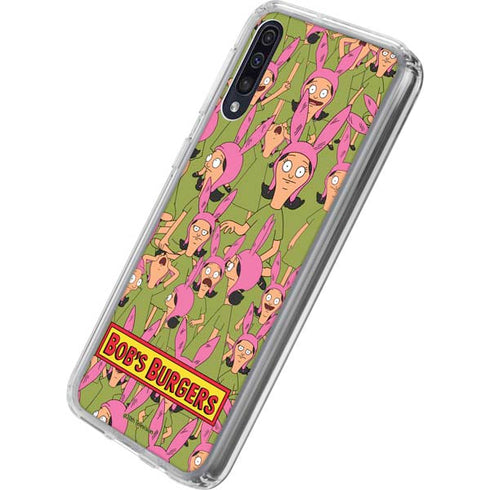 Bobs Burgers Louise Belcher Galaxy A50 Clear Case