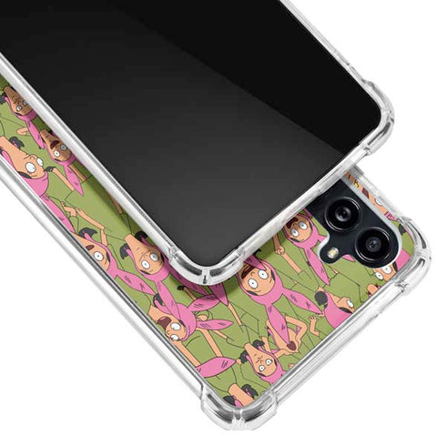 Bobs Burgers Louise Belcher Galaxy A54 5G Clear Case