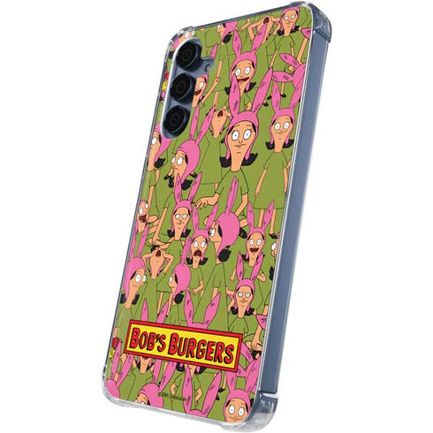 Bobs Burgers Louise Belcher Galaxy A55 5G Clear Case