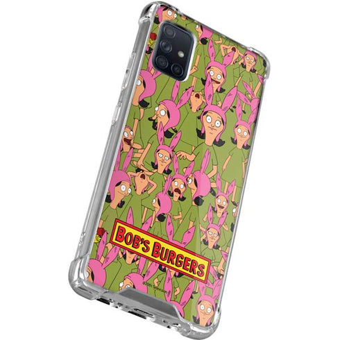 Bobs Burgers Louise Belcher Galaxy A71 5G Clear Case