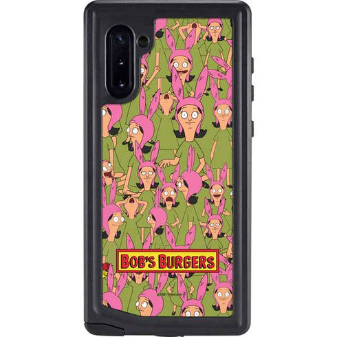 Bobs Burgers Louise Belcher Galaxy Note 10 Waterproof Case