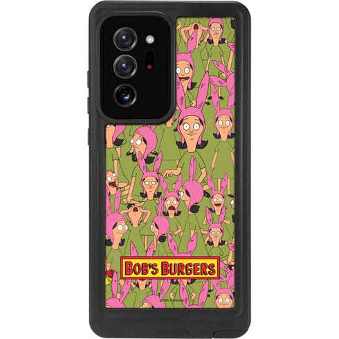 Bobs Burgers Louise Belcher Galaxy Note20 Ultra 5G Waterproof Case