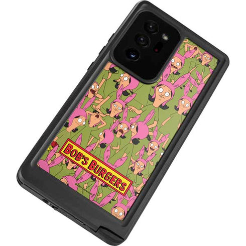 Bobs Burgers Louise Belcher Galaxy Note20 Ultra 5G Waterproof Case