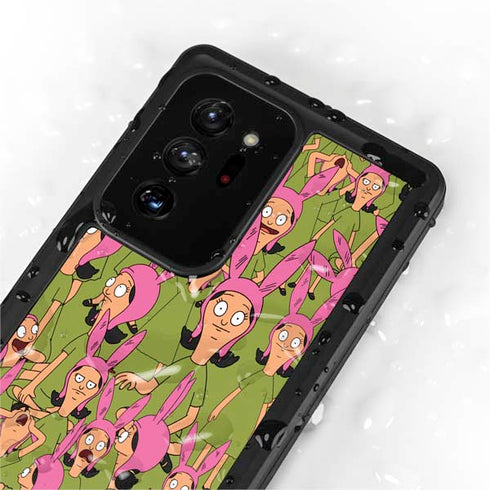 Bobs Burgers Louise Belcher Galaxy Note20 Ultra 5G Waterproof Case