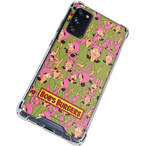 Bobs Burgers Louise Belcher Galaxy S20 FE Clear Case