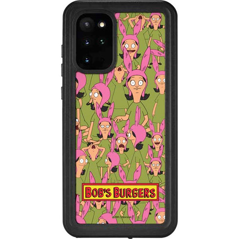 Bobs Burgers Louise Belcher Galaxy S20 Plus Waterproof Case