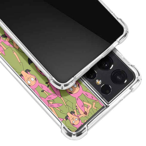 Bobs Burgers Louise Belcher Galaxy S21 Ultra 5G Clear Case
