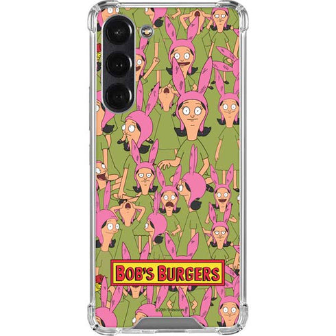 Bobs Burgers Louise Belcher Galaxy S23 Plus Clear Case