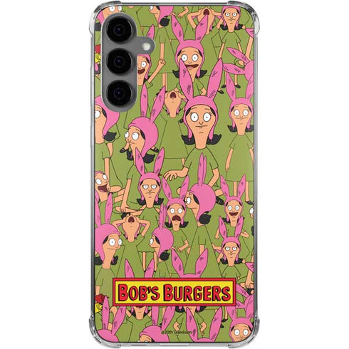 Bobs Burgers Louise Belcher Galaxy S24 Plus Clear Case