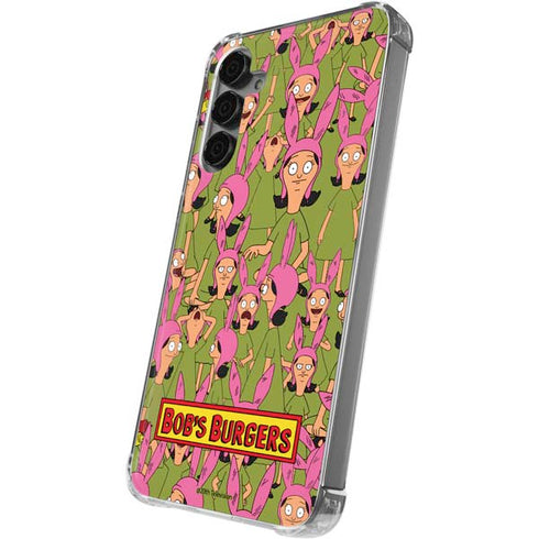 Bobs Burgers Louise Belcher Galaxy S24 Plus Clear Case