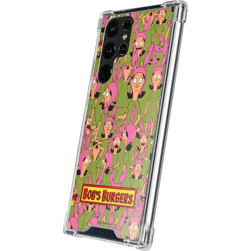 Bobs Burgers Louise Belcher Galaxy S24 Ultra Clear Case