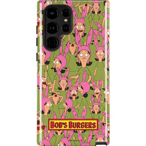 Bobs Burgers Louise Belcher Galaxy S25 Ultra Impact Case