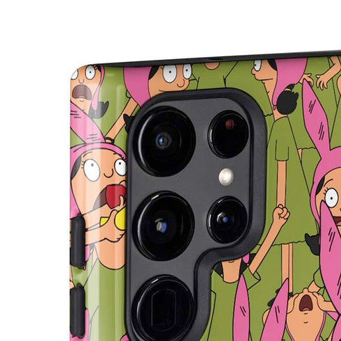 Bobs Burgers Louise Belcher Galaxy S25 Ultra Impact Case