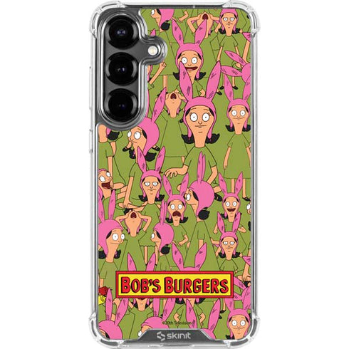 Bobs Burgers Louise Belcher Galaxy S26 Clear Case