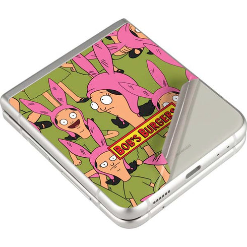 Bobs Burgers Louise Belcher Galaxy Z Flip3 5G Skin