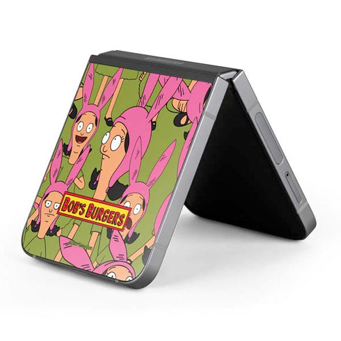 Bobs Burgers Louise Belcher Galaxy Z Flip6 Skin