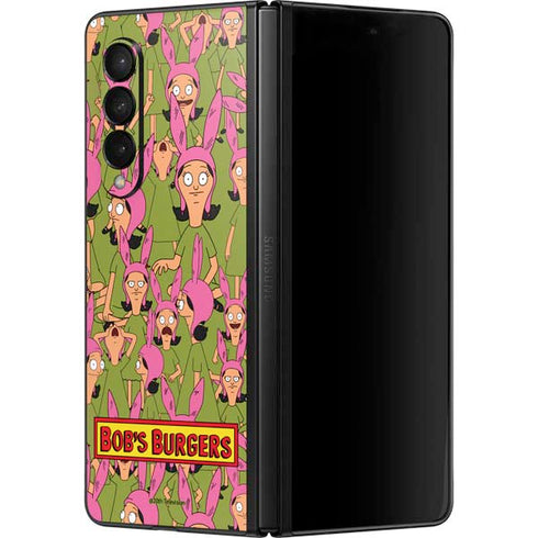 Bobs Burgers Louise Belcher Galaxy Z Fold3 5G Skin