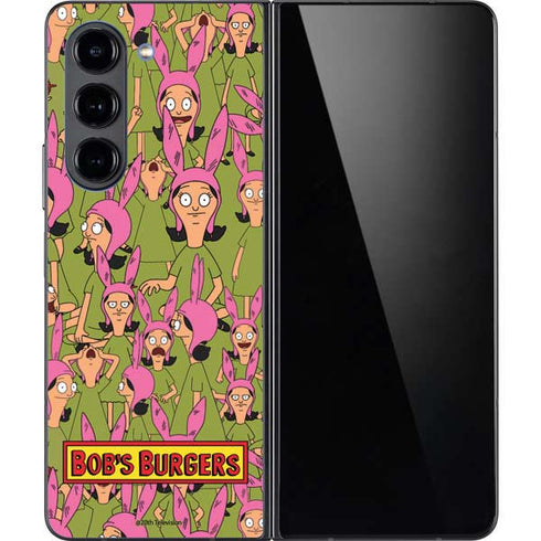 Bobs Burgers Louise Belcher Galaxy Z Fold5 5G Skin