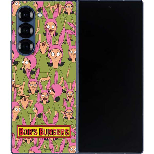 Bobs Burgers Louise Belcher Galaxy Z Fold6 Skin