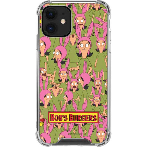 Bobs Burgers Louise Belcher iPhone 12 Mini Clear Case