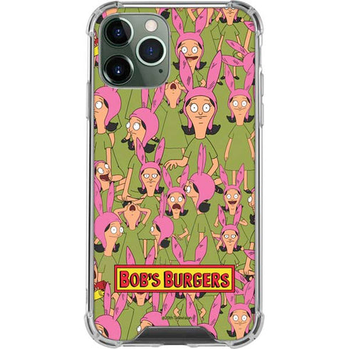 Bobs Burgers Louise Belcher iPhone 12 Pro Clear Case