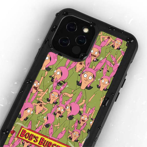 Bobs Burgers Louise Belcher iPhone 12 Pro Waterproof Case