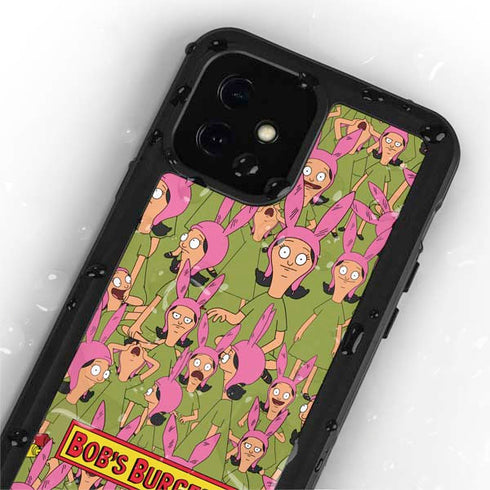 Bobs Burgers Louise Belcher iPhone 12 Waterproof Case