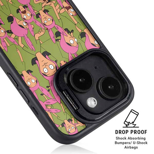 Bobs Burgers Louise Belcher iPhone 13 Kickstand Case
