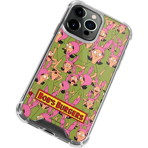 Bobs Burgers Louise Belcher iPhone 13 Pro Max Clear Case